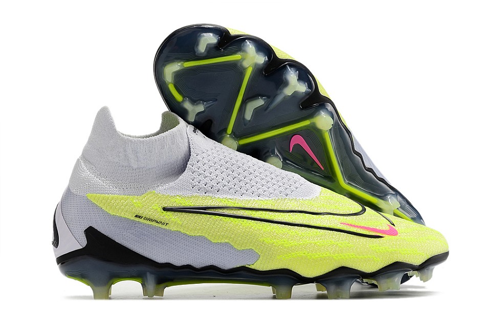Nike Phantom GX Elite DF Link FG - vert gris